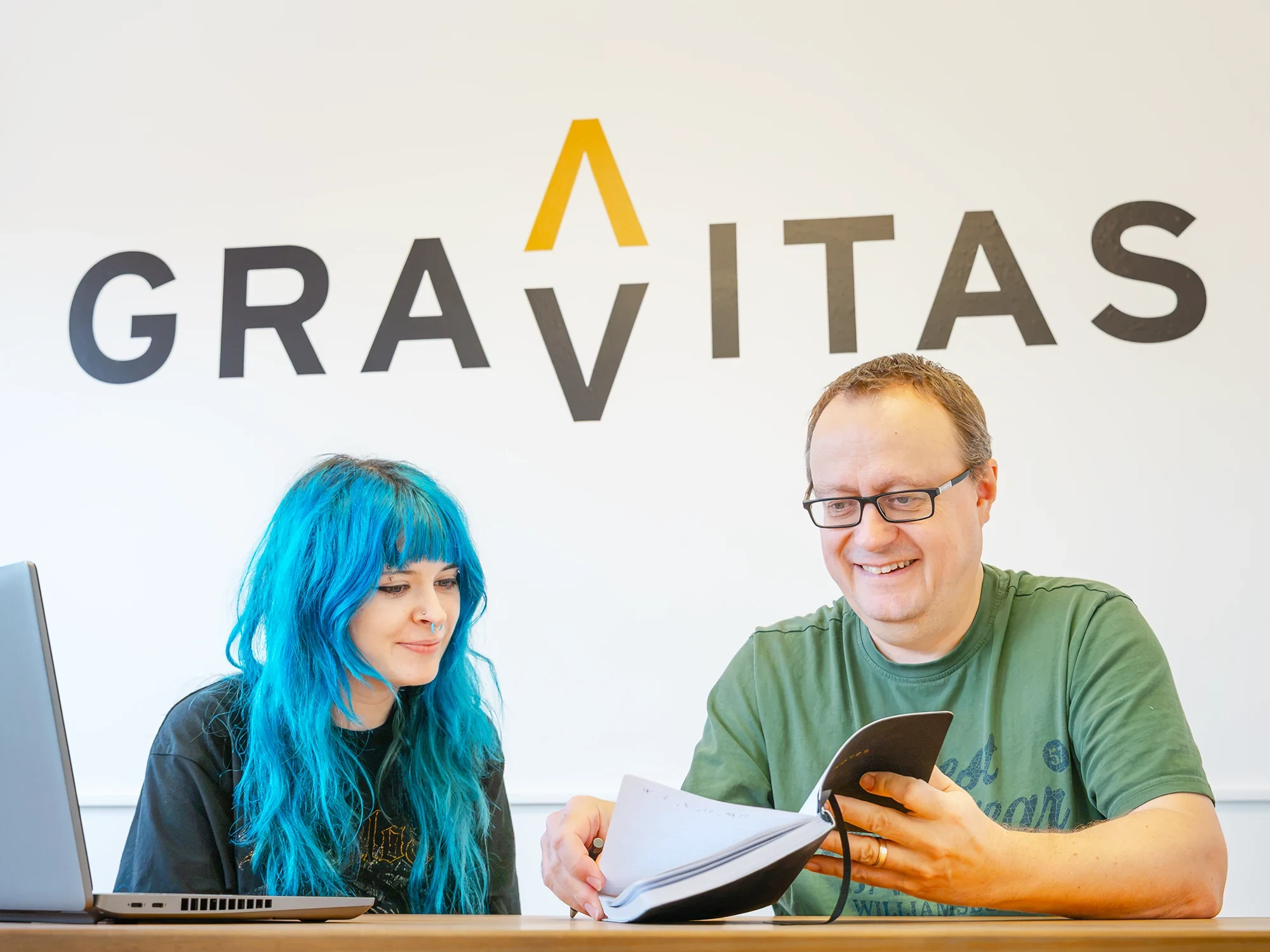 Gravitas Web Design, sent by the business