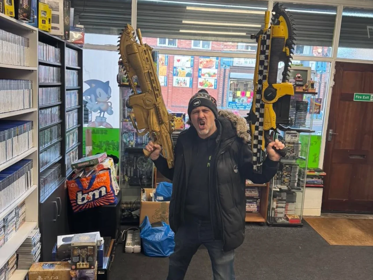 Vintage Gamer, sent by the business